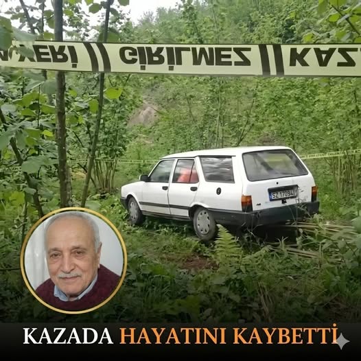 Ordu’nun Kabadüz ilçesinde meydana gelen trafik kazasında sürücü Mehmet Kahveci