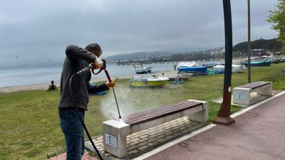 Ordu Büyükşehir Belediyesi, kent genelinde cadde, sokak, park, sahil bandı