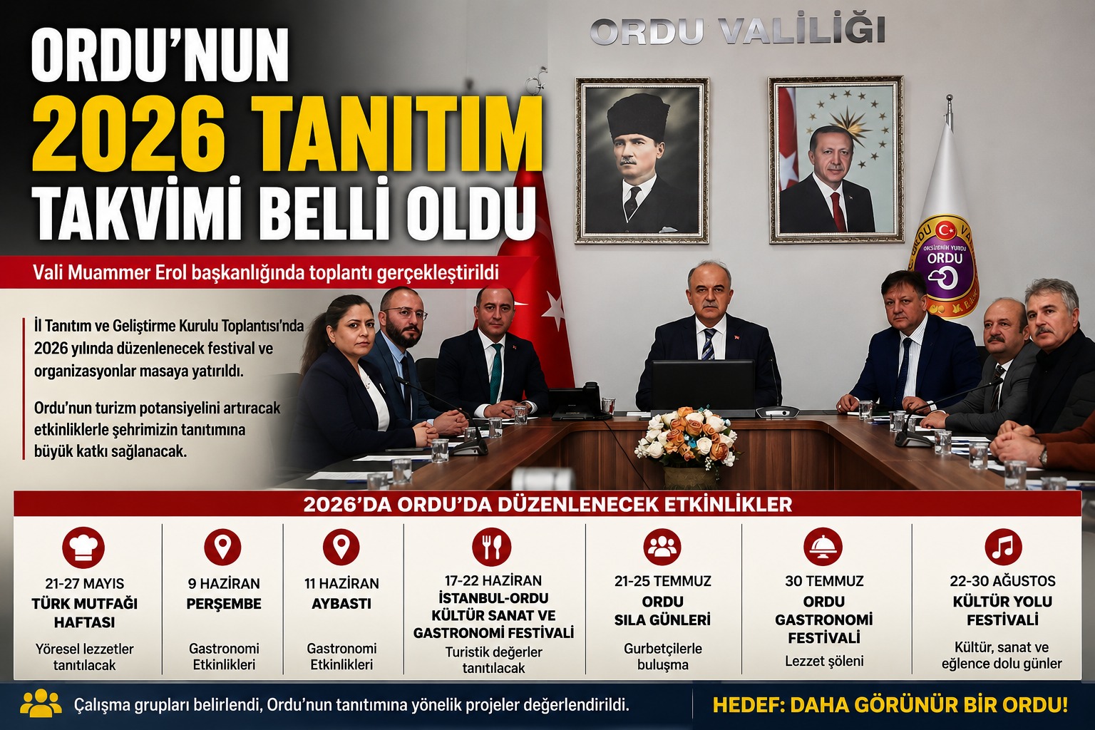 tanitim takvimi belli oldu