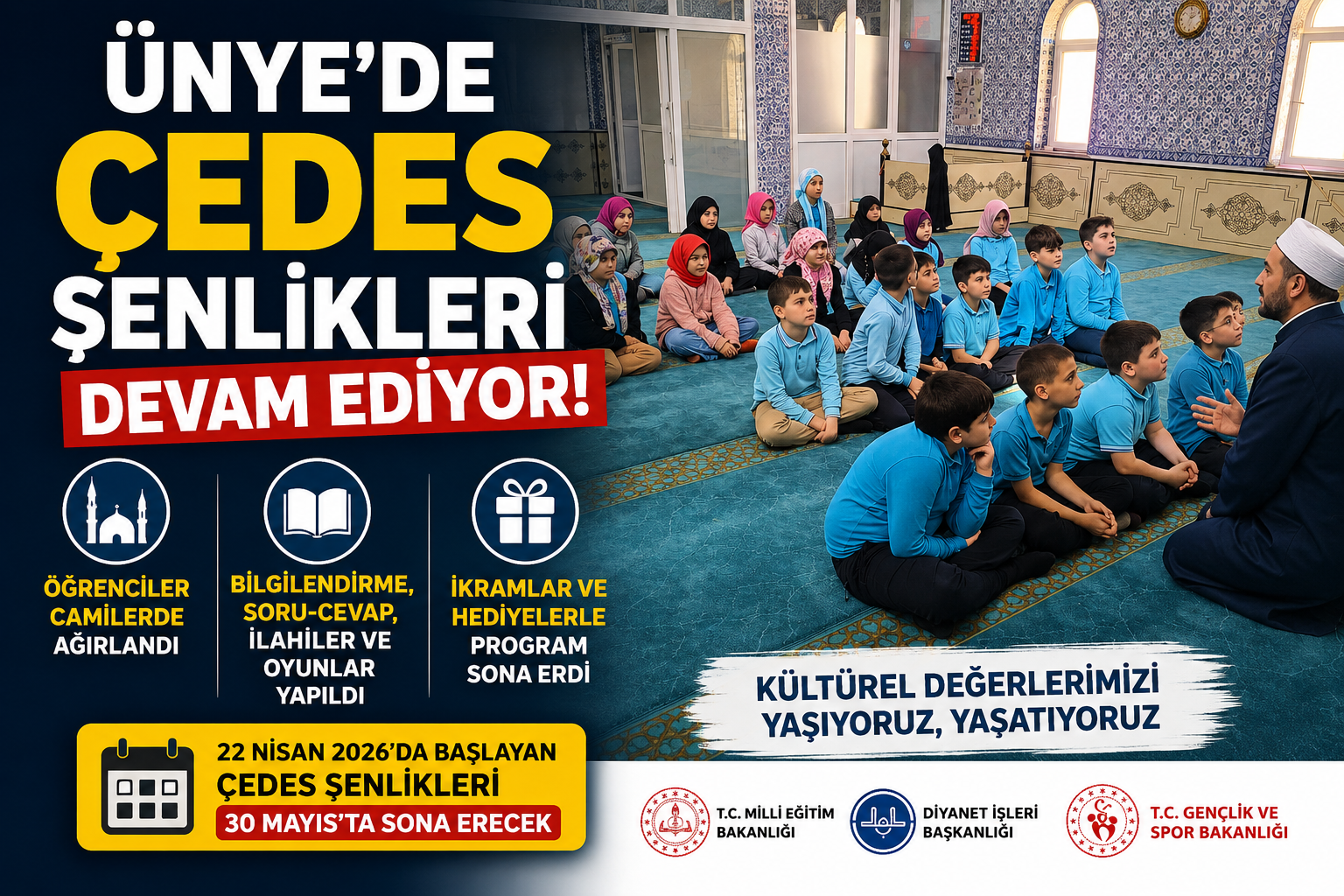 Ünye’de ÇEDES Kültür Şenlikleri Devam Ediyor unye cedes senlik