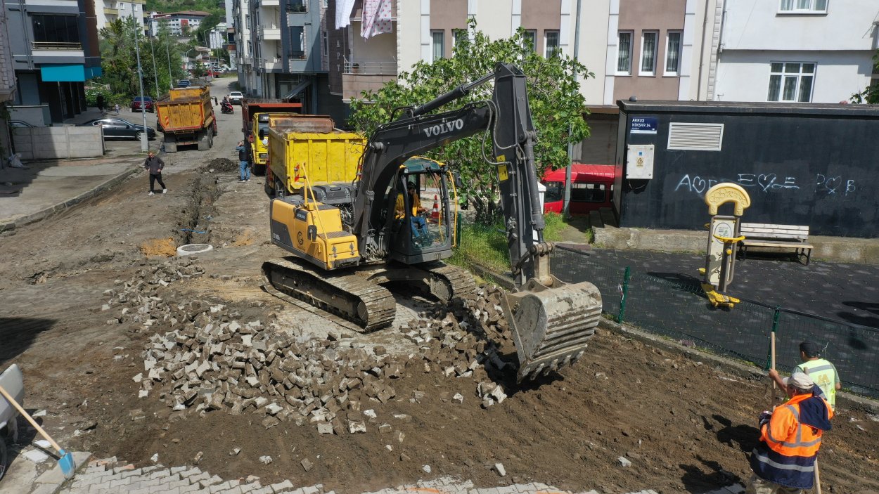 unye de yagmur suyu sorunlari cozume kavusuyor 7556