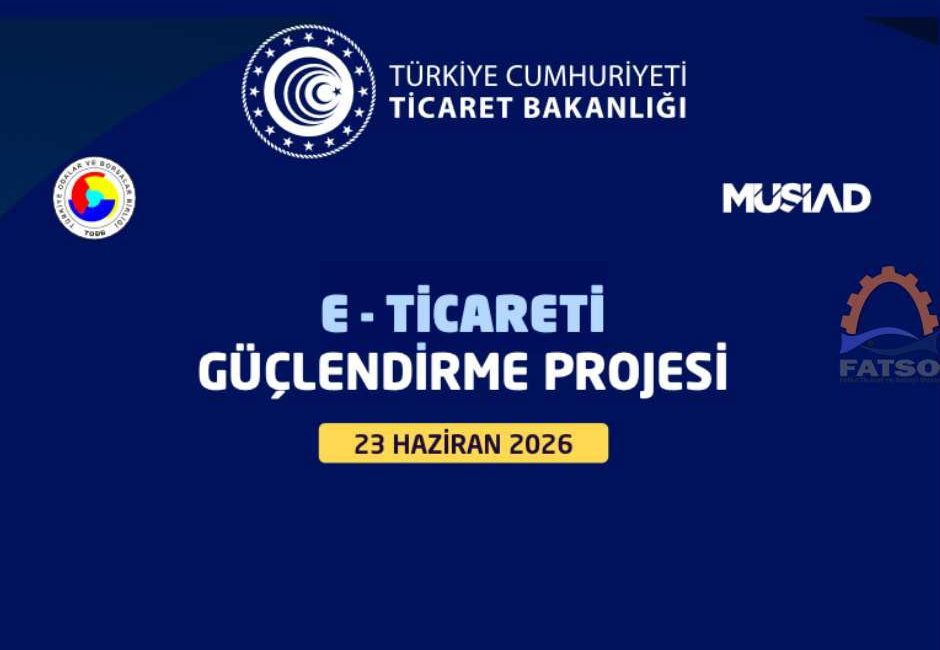 Ticaret Bakanlığı öncülüğünde hayata geçirilen proje kapsamında Ordu’da düzenlenecek eğitim