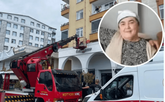 Ordu’nun Altınordu ilçesi Şahincili Mahallesi’nde 3. kattan düşerek ağır yaralanan