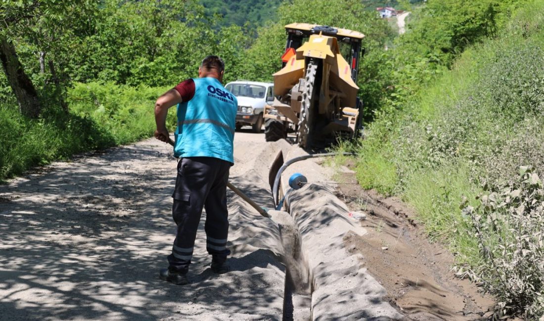 Ordu Büyükşehir Belediyesi, il genelinde sürdürdüğü altyapı yatırımlarına aralıksız devam