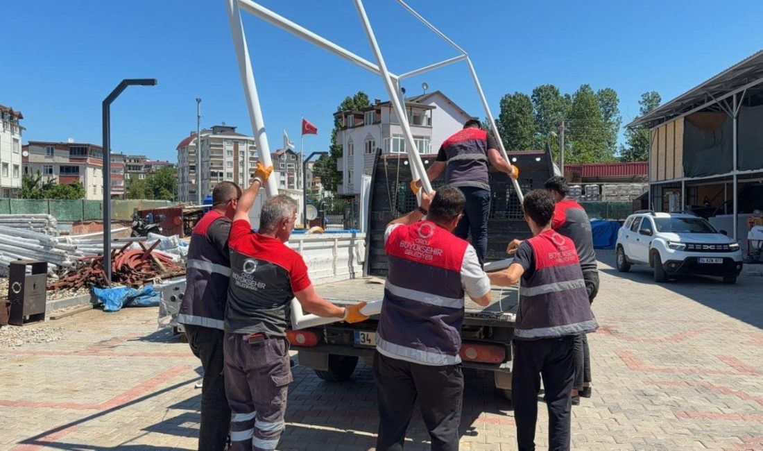 Aybastı Ortaköy İlkokulu ve Ortaokulu öğrencilerinin oyun alanı talebi, Ordu