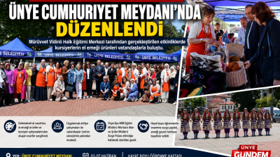 Mürüvvet Vidinli Halk Eğitimi Merkezi tarafından gerçekleştirilen etkinliklerde kursiyerlerin el