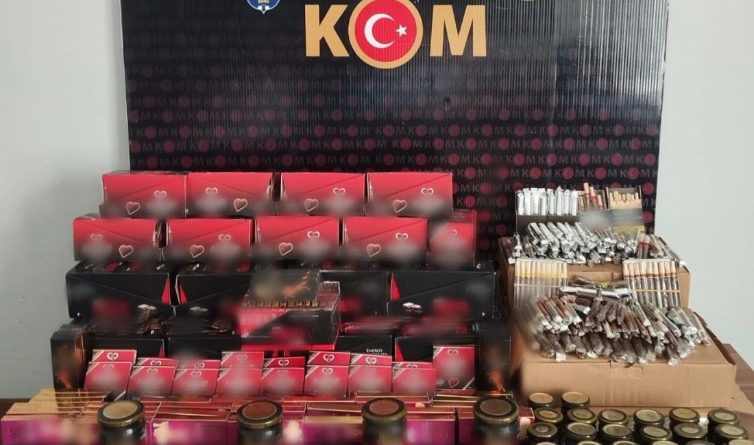 Altınordu ve Ünye’de yapılan denetimlerde kaçak tütün mamulleri ile izinsiz