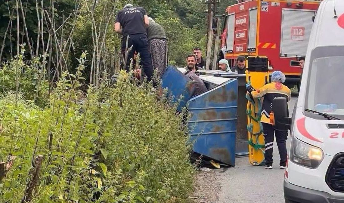 Ordu’nun Korgan ilçesinde meydana gelen trafik kazasında 2 kişi yaralandı.