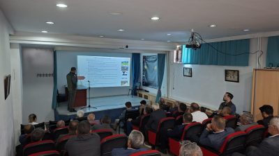 DKMP Ünye Şefliği tarafından düzenlenen toplantılarda yaban hayvanlarının tarım arazilerine