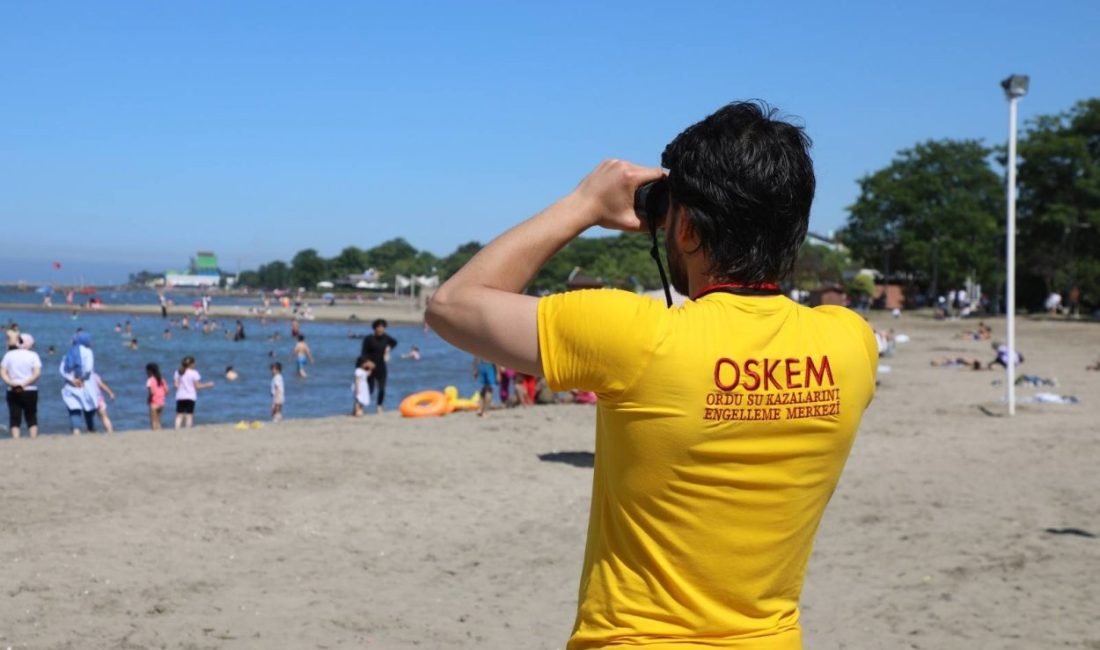 Ordu Büyükşehir Belediyesi'ne bağlı OSKEM ekipleri, 15 Haziran'da başlayacak yaz