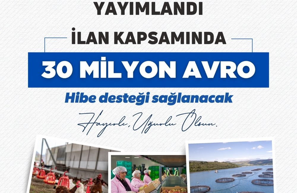TKDK'nın IPARD III Programı kapsamında yayımladığı yeni çağrı ile süt,