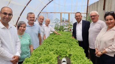 Ünye Şehit Harun Ateş Özel Eğitim Meslek Okulu’nda kurulan hidroponik