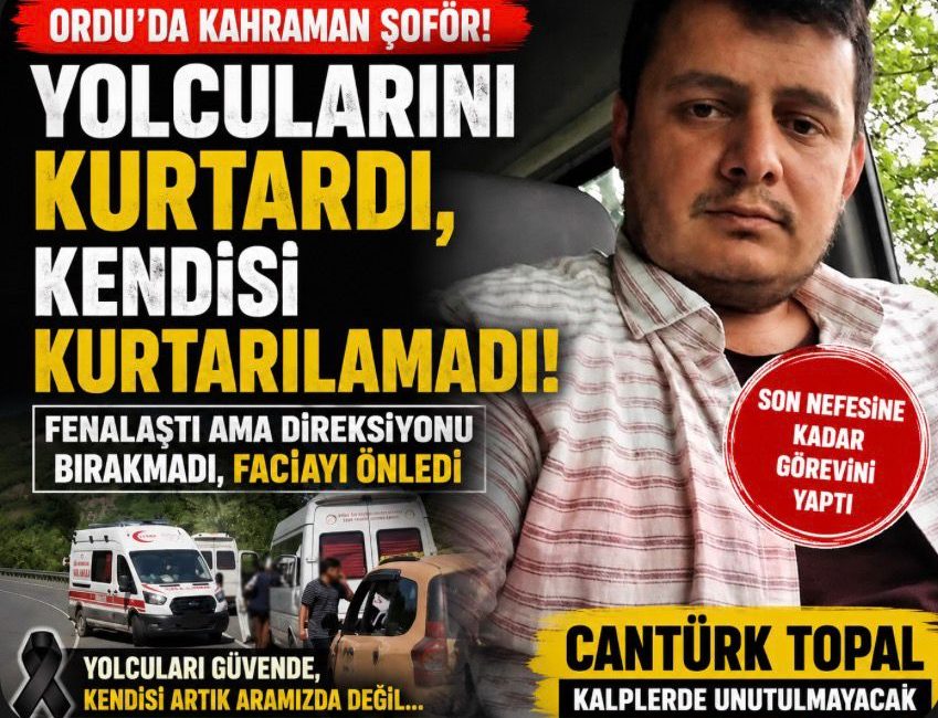 Ordu’nun Ulubey ilçesinde meydana gelen olay, büyük üzüntüye neden oldu.
