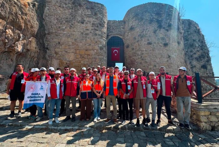 223.Dönem Damla Gönüllülük Hareketi kapsamında Türkiye'nin farklı illerinden gelen gönüllü