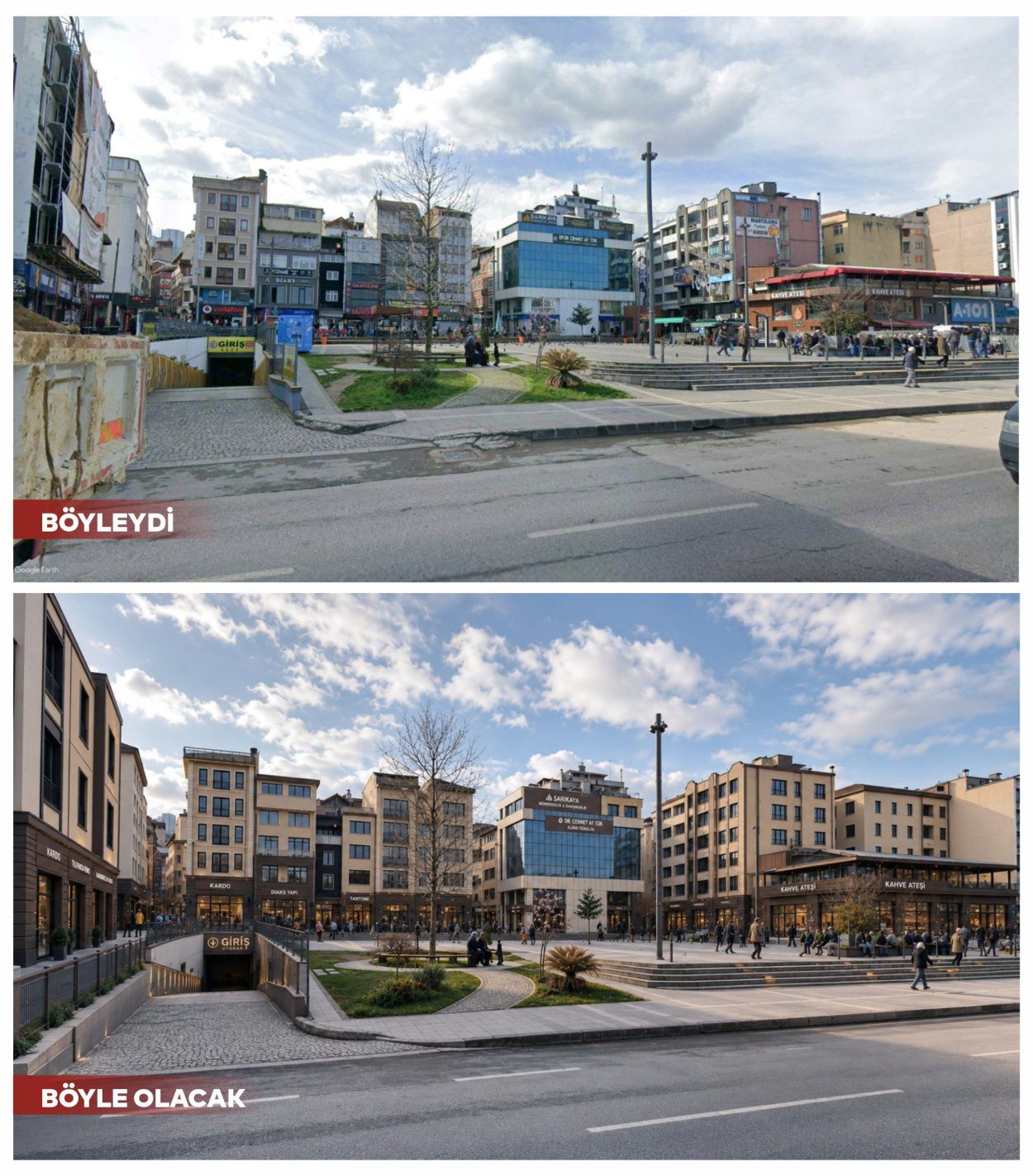 Ordu Büyükşehir Belediyesi, Fatsa Meydanı çevresindeki 15 binada cephe sağlıklaştırma