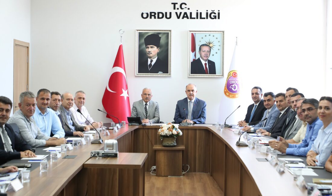 Ordu'da İl İstihdam ve Mesleki Eğitim Kurulu Toplantısı gerçekleştirildi. İŞKUR'un