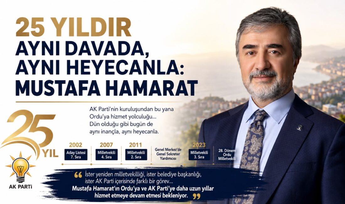 AK Parti’nin 25’inci kuruluş yıl dönümünde, partinin kuruluşundan bu yana