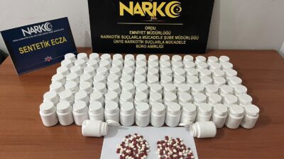 Ordu’da düzenlenen iki ayrı narkotik çalışmasında toplam 5 bin 676