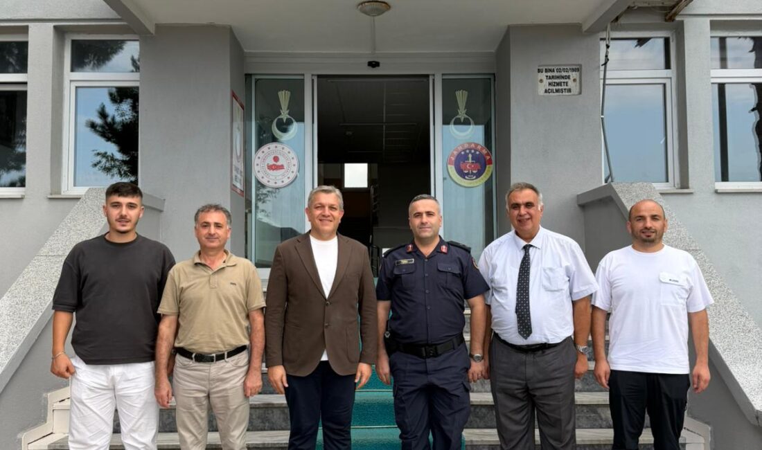 Ünye Offroad Kulübü, İlçe Jandarma Komutanı Üsteğmen Emrah Tunç’u ziyaret