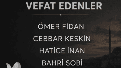 Ünye’de Ömer Fidan, Cebbar Keskin, Hatice İnan ve Bahri Sobi