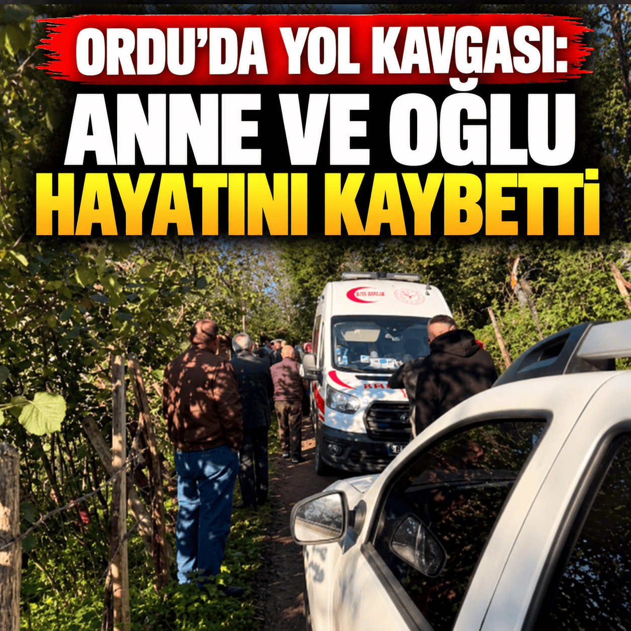 Ordu’da Yol Kavgası: Anne ve Oğlu Hayatını Kaybetti AD4A08E8 9D65 4E2D A4F2 EE342A434E81