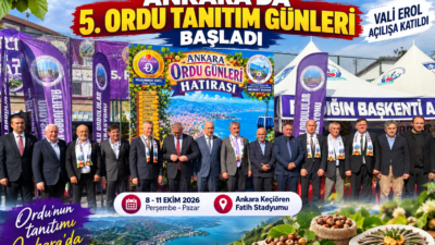 Ankara’da düzenlenen 5. Ordu Tanıtım Günleri, Vali Muammer Erol’un katılımıyla