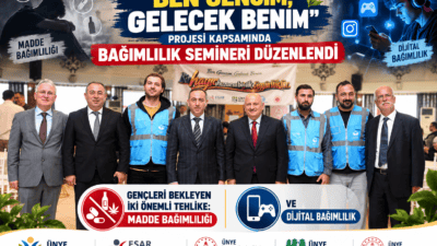 Ünye’de “Ben Gencim, Gelecek Benim” projesi kapsamında madde ve dijital