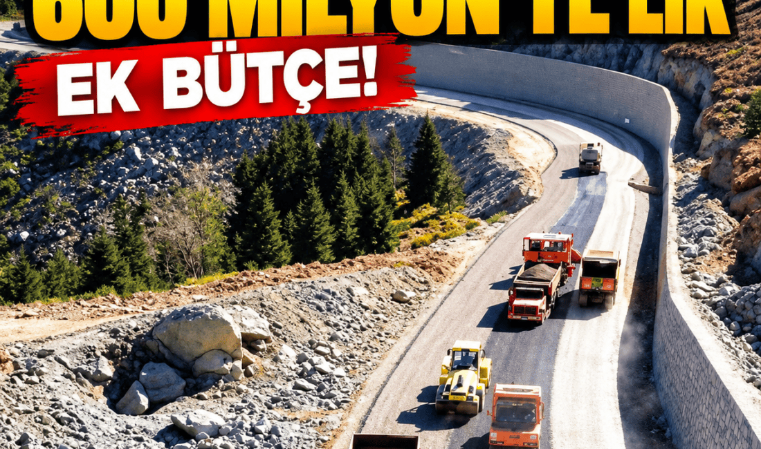 Ordu Çambaşı Yayla Yolu’na 600 milyon TL ek bütçe sağlandı.