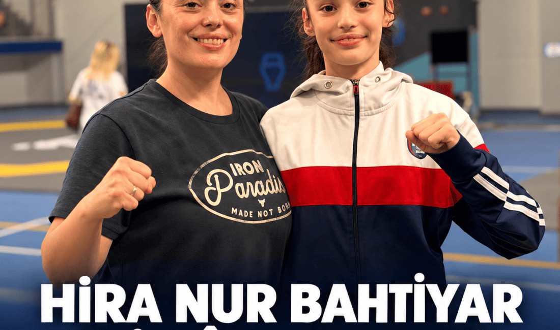 Bahçeşehir Koleji öğrencisi Hira Nur Bahtiyar, taekwondo millî takım seçmelerinde
