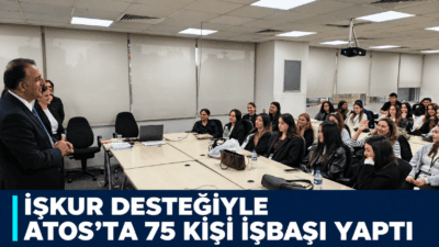 Ordu’da ATOS Çağrı Merkezi’nde 75 kişi İŞKUR desteğiyle işbaşı yaptı.