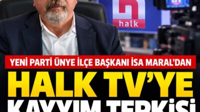 Yeni Parti Ünye İlçe Başkanı İsa Maral, Halk TV’ye ilişkin