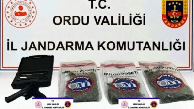 Ordu’da jandarmanın 28 Eylül–4 Ekim’de düzenlediği 26 narkotik operasyonunda 26