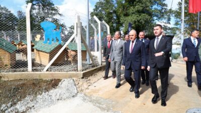 Altınordu Yeşilköy’de 2 bin 500 metrekare alana kurulan, 200 hayvan