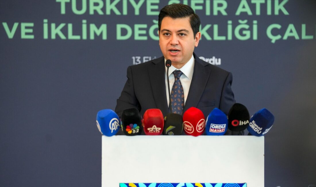 Ordu’da düzenlenen Sıfır Atık Çalıştayı’nda iklim değişikliği, israfın önlenmesi, atık
